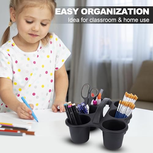 6 Pack Classroom Caddy For School,Cup Caddy for Drink