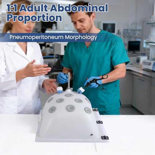 Laparoscopic Trainer Box Kit, Surgery Simulator for Basic Skills Training
