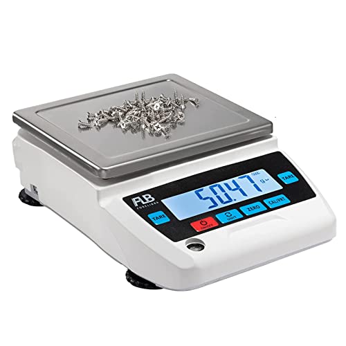 FLB Lab Scale Digital Precision Balance with DWT Unit 3000g x 0.01g - size: 3000gx0.01 (BATTERY NOT INCLUDED)