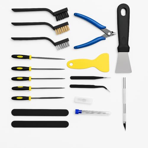 30 PCS 3D Printer Nozzle Cleaning Kit – Precision Needles, Tweezers & Tools for Inkjet or 3D Printers, Easy Clog Removal & Maintenance Set