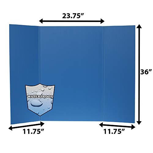 Light Weight Water Proof Corrugated Plastic Display Sign Board for Presentations, School, Office Professional Quality (Red, 1 Pack) - color: Red, size: 1 Pack