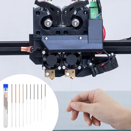 10 PCS 3D Printer Nozzle Cleaning Kit, 0.15/0.2/0.25/0.3/0.35/0.4/0.5/0.6/0.8/1.0mm Stainless Steel Nozzle Cleaning Needles, 3D Printer Nozzle Cleaner Tool for 3D Printer Accessory - size: 0.15/0.2/0.25/0.3/0.35/0.4/0.5/0.6/0.8/1.0mm
