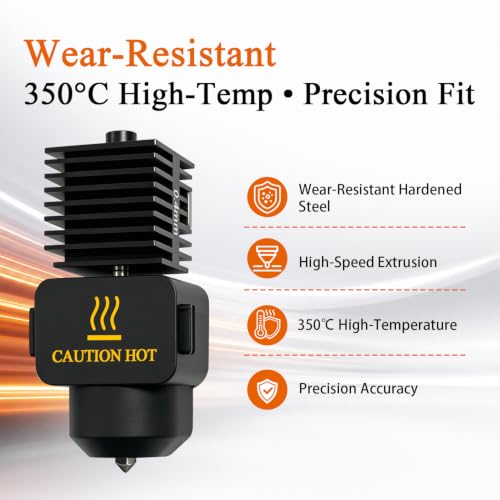 4‑Pack 0.4mm A1 Hotend for Bambu Lab A1/A1 Mini/A2L Nozzle Kit - size: 4pk 0.4mm