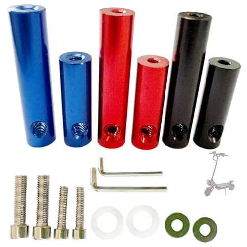 Steering Damper Mounting Bracket Kit Compatible with V5 11 inch Electric Scooter, Motorcycle Stabilizer Mount, Easy-Install Damper Bracket for V5 Scooters & Motorcycles (Blue) - color: Blue
