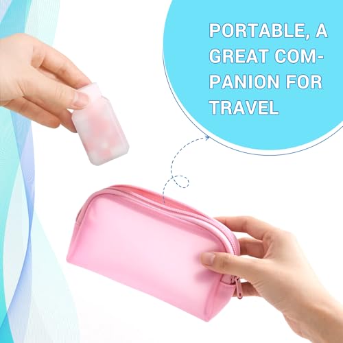2oz Leak Proof Plastic Bottles with Caps, Laboratory Reagent Bottle, Reusable Small Pill Storage Containers for Travel, Classrooms, Home (6 pack translucent) - color: Translucent, size: 2oz