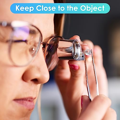 Leffis 2 Pack 40X Jewelers Loupe Magnifier Magnifying Glasses - size: 2 Pack