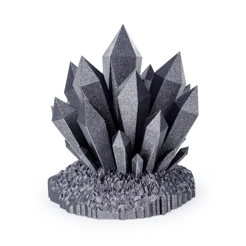 ZIRO 3D Printer Filament, 1.75mm Glitter Sparkle PLA, Diamond Silver Gray - color: Diamond-silver Gray