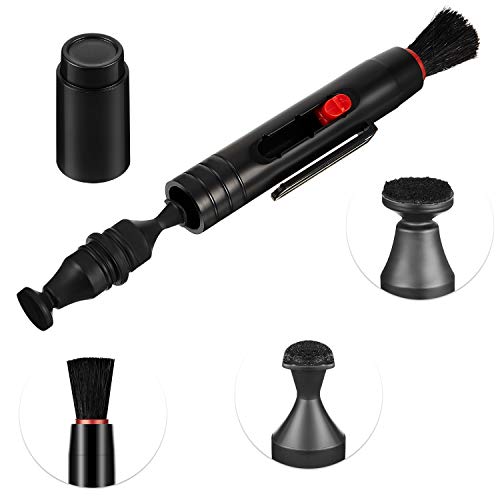 Frienda 3 Pcs Lens Cleaning Pen Brush for Camera Telescope Optics Screen