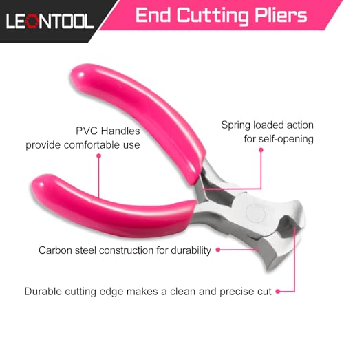 3 Inches End Cutting Pliers Mini End Nippers for Jewelry Making Mini Pliers for Jewelry Making Supplies - style: End Cutting Pliers