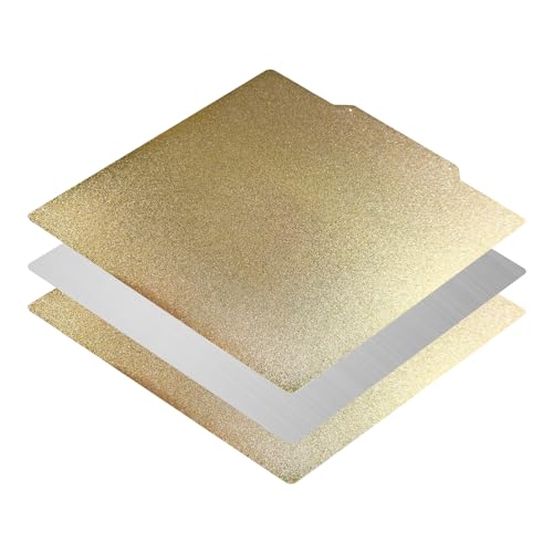 Flexible Steel Build Plate with Adhesive Double Side PEI Surface & Magnetic Bottom Compatible with CR-10, CR-10S 3D Printer Build Platform - color: Double side PEI, size: 310*310mm