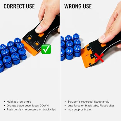 14Pcs 3D Printer Scraper Tool, Plastic Scraper for Scratch Free Removal