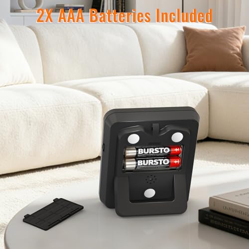 Digital Dual Kitchen Timer, Multiple Channels Countdown Timer - color: Black