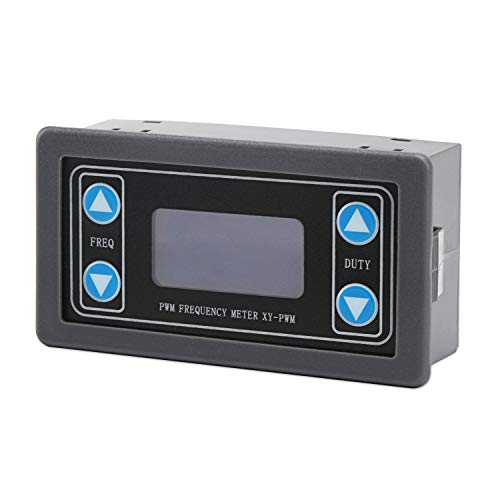 DROK Signal Generator, DC 3.3-30V Function Generator 5-30mA LCD Display PWM Pulse Frequency Duty Cycle Rectangular Wave Square Wave Signal Generator