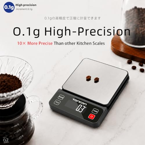 Digital Food Scale for Kitchen & Baking, 11lb/0.1g High Precision