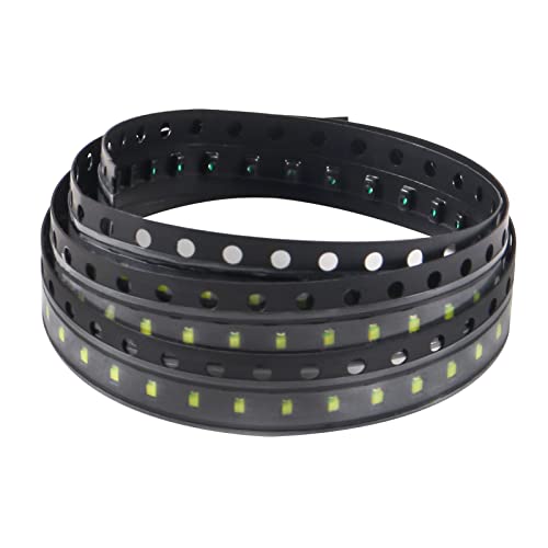 200pcs 0603 White SMD LED Diode Lights Chips (1.6mm x 0.8mm DC 3V 20mA 150-170MCD) Super Bright Lighting Bulb Lamps Electronics Components Indicator Light Emitting Diodes - size: 0603 White