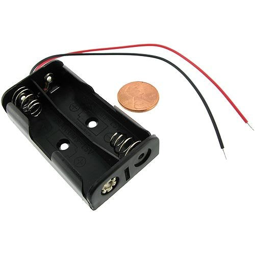 2AA Battery Holder - w/Wires