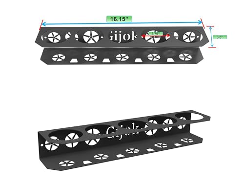 2 Pack Five Cans Wall-Mounted Steel Aerosol Spray Can Holder, Black - style: 2-Black