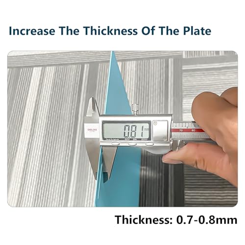 New Upgraded OMG Cool Plate for Snapmaker U1 3D Printer, 276x293mm Thicker Magnetic U1 Build Plate with Supertack Smooth Surface, Easy Release 3D Printer Hotbed for PLA PETG Printing - size: 276x293mm for U1