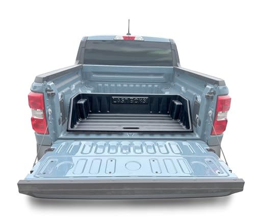 Last Boks Cargo Box Organizer for Ford Maverick, Slides onto Tailgate for Easy Access to Load and Unload, Stores and Protects Your Cargo and Vehicle - size: LBTR-MAV 48”