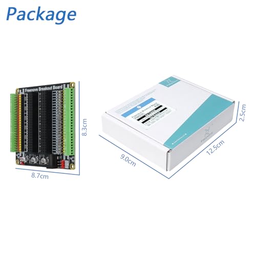 Freenove Universal Breakout Board for Arduino Nano Raspberry Pi Pico ESP32 - color: Universal