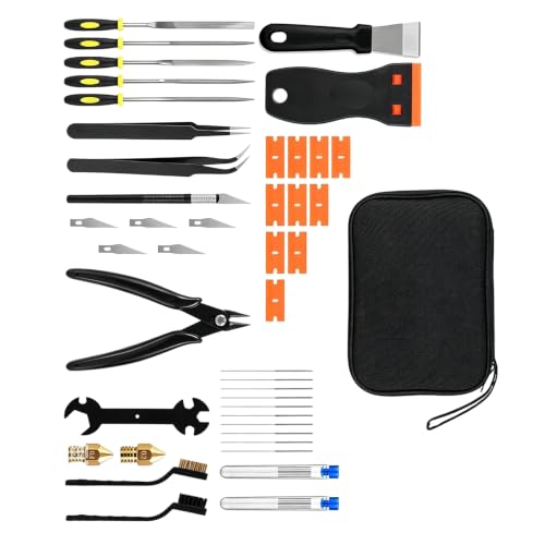 3D Printer Tool Accessories Set with Storage Bag for FDM Resin Printers
