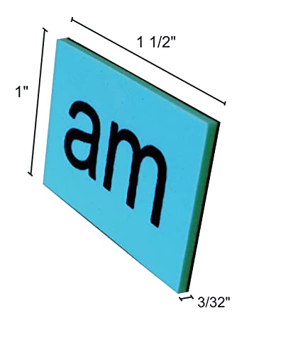 Foam Phonics Magnetic Foam Reading Tiles (Second Grade) - size: Second Grade