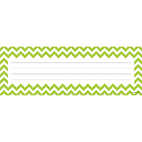 Chevron Solids Name Plates, CTP Classroom Decoration, 36 Pieces (Creative Teaching Press 4517) - color: Chevron Solids