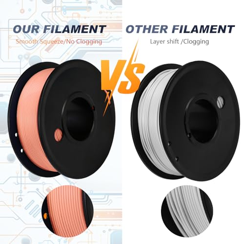 Pangda 3D Printer Filament Pla Bundle 1.75mm Multicolor, ±0.02mm Dimensional Accuracy, 3D Printing Filament for DIY Projects, Holiday Crafts(1.5 kg,Dark Color) - color: Dark Color, size: 1.5 kg