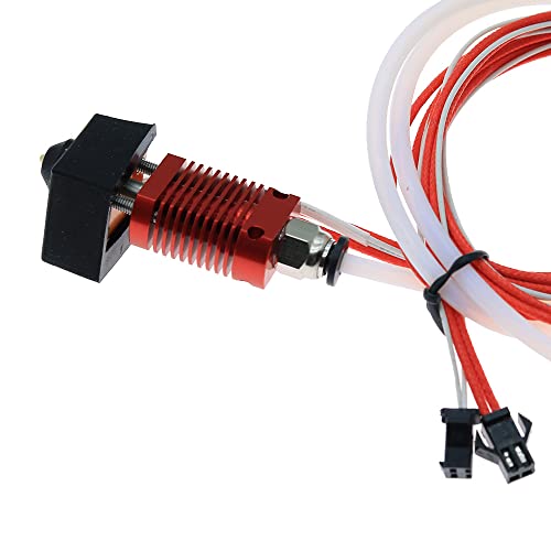 Ender 5 Hotend Assembled Extruder Head with Silicone Cover Aluminum Heat Block MK8 Extruder Hot End kit for Ender 5 Ender-5 Pro 3D Printer - style: 24V For Ender 5