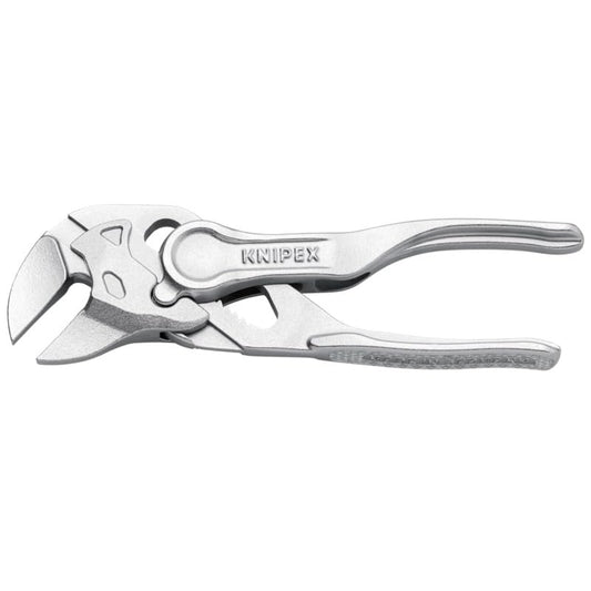 KNIPEX Tools 86 04 100 Pliers Wrench XS, 4", Silver - size: 4-Inch, style: Wrench