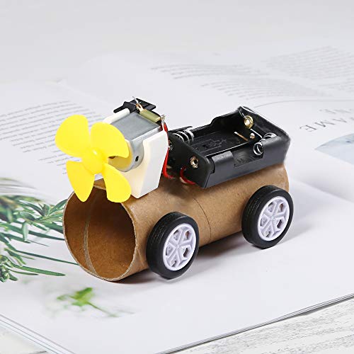 Sntieecr 6 Set DC Motors Kit, Mini Electric Motor 3V 15000RPM - style: 6 Set DC Motors Kit