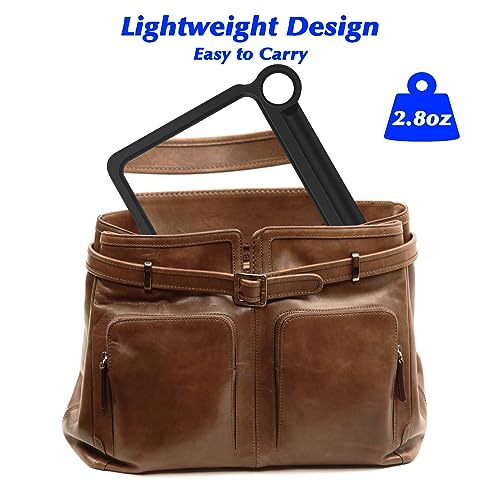 30X 6X Handheld Magnifying Glass for Reading, Large Full Page Magnifier - color: Black-1