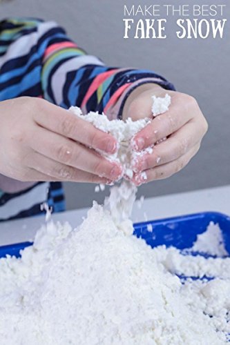 Make 8 Gallons of Fake Snow for Easy Winter Sensory Play