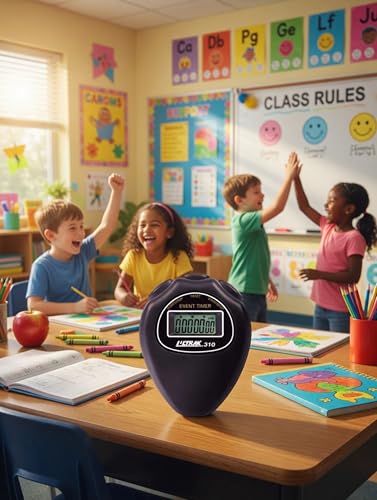 ULTRAK 310 Digital Stopwatch Timer Clear Display Lightweight Coaches PE