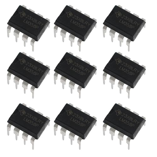 LM358P Dual Operational Amplifier IC LM358 DIP-8 - with Box 25PCS - color: LM358P-Timer-IC-25Pcs