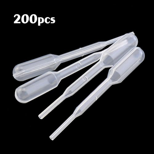 200 0.2ml Capacity Disposable Graduated Pipette droppers Made of polyethylene