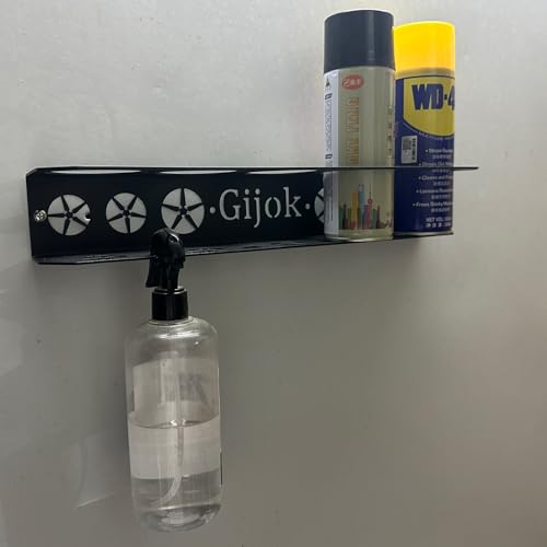 4 Pack Five Cans Wall-Mounted Steel Aerosol Spray Can Holder, Black - style: 4-Black