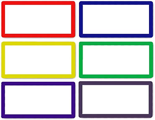72Pcs Dry Erase Magnet Labels Small Thick Writable Wipable Magnetic Name Plates Tags Mini Rectangle for Whiteboards Calendar Classroom Locker Refrigerator Warehouse Shelf, 2.1 x 1.2 - size: Small - 2.1x1.2" - 72 Pcs