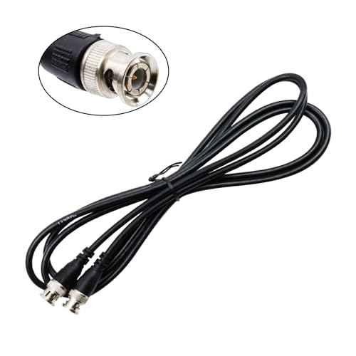Antrader 10pcs RG58 6 Feet 50-Ohm BNC Male to BNC Male Coaxial Cable - size: 6 Feet, style: Male/Male