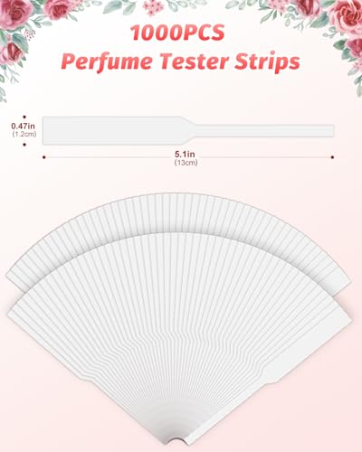 1000 Pack Perfume Tester Strips, White Fragrance Blotters for Scent Testing - color: 1000 Pieces