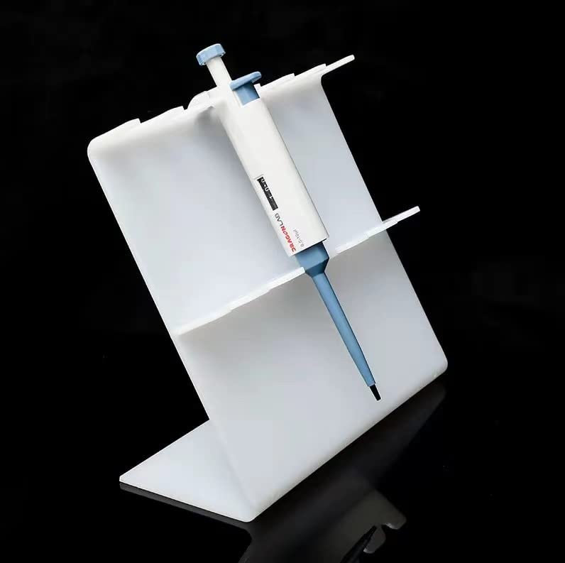 2 Pack Pipettor Stand, Useful Pipette Rack for Lab, Stable Holding up 6 Pipettors (Doesn't Include pipettors)
