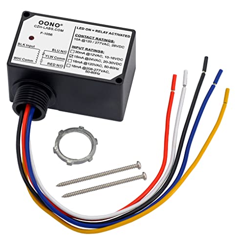 SPDT 10Amp Power Relay Module, Plastic Enclosure and Pre-Wired (AC/DC 24V) - size: AC/DC 24V