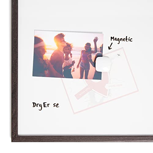 U Brands Magnetic Whiteboard, White Board Dry Erase Board for Wall, 30 x 20 - size: 30"W x 20"H