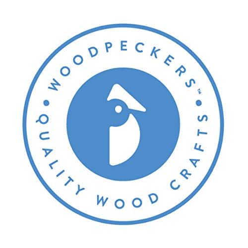 DIY Rectangle Wooden Divided Serving Tray 12 x 8-inch, Pack of 5 6-Section Candy Tray for Vegetable & Fruit Party Platters, by Woodpeckers - size: 12" x 8" 6 Part