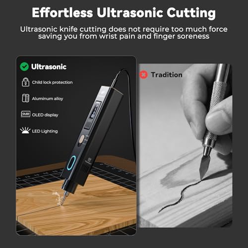 40 kHz Ultrasonic Cutter Knife for 3D Print Support Removal