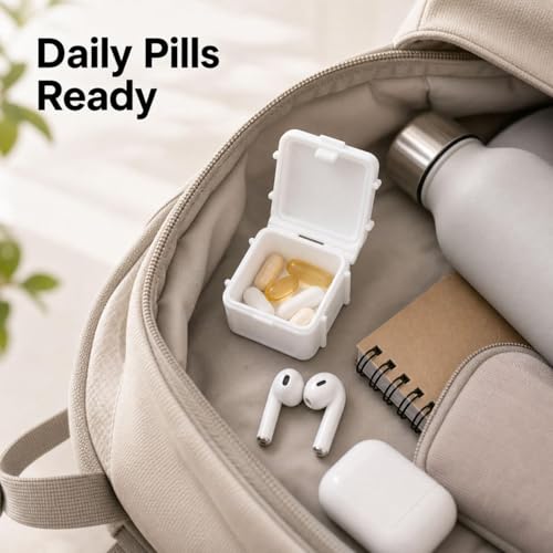 Portable Small Thickened PLA Plastic Hardware Toolbox with Lid Home Office Desktop Jewelry Screw Organizer Tool,4.5x4.6x2.5cm (White) - color: White