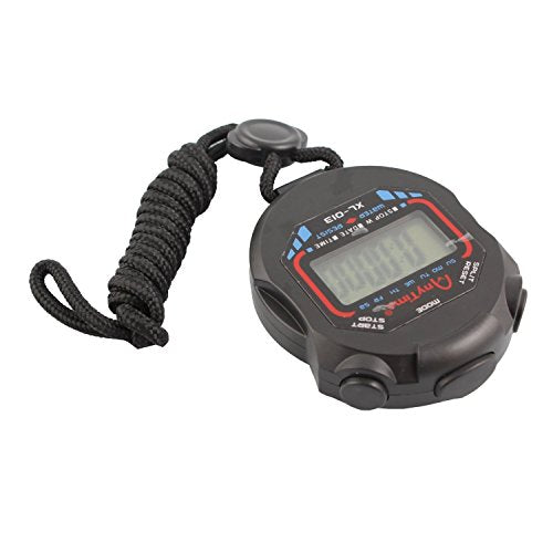 Waterproof Multi-Function Electronic Sports Stopwatch Timer Water Resistant,Large Display with Date Time and Alarm Function,Ideal for Sports Coaches Fitness Coaches and Referees