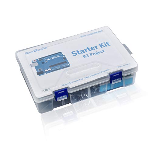REXQualis Super Starter Kit Based on Arduino UNO R3 with Tutorial and Controller Board Compatible with Arduino IDE