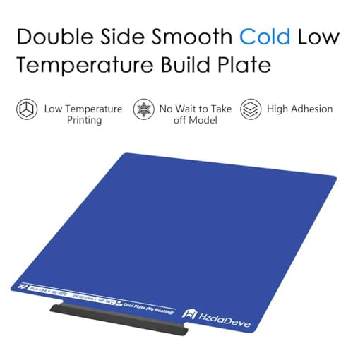 Cool Plate with Handle for AD5X/5M/5M Pro Cold Low Temperature Build Plate - size: 5M Pro/AD 5X, style: Smooth