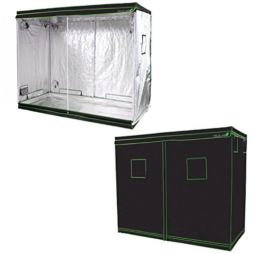 96x48x78 Reflective Indoor Grow Tent 4x8 - Mylar Grow Tent - for Indoor Grow Room - Hydroponics Growing Tent - Grow Tents - size: 96x"48"x78"